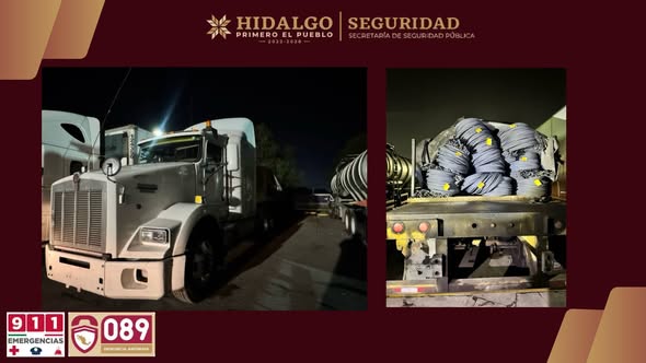 Son recuperadas 35 toneladas de varilla en la México-Pachuca