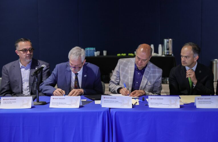 SEPH firma alianza con sector empresarial y tecnológico para fortalecer la educación en Hidalgo