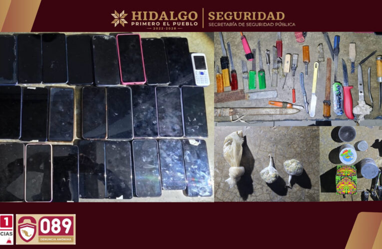 SSPH continúa realizando supervisiones en Ceresos del estado 