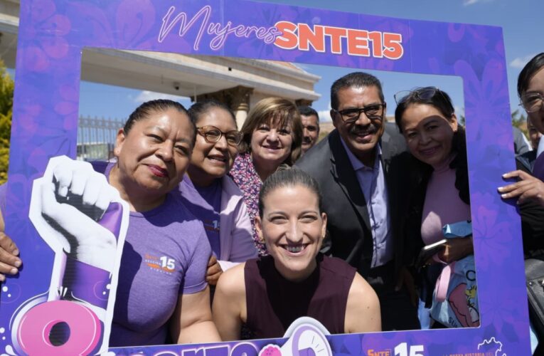 Mujeres del SNTE Sección 15: fortaleza, compromiso y unidad que transforman la educación en Hidalgo