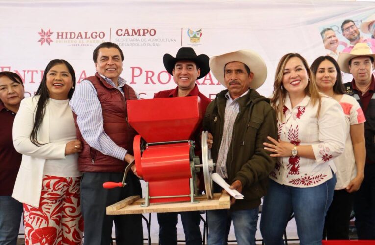 Gobierno de Hidalgo beneficia al campo con más de 13 mdp en la zona Otomí-Tepehua