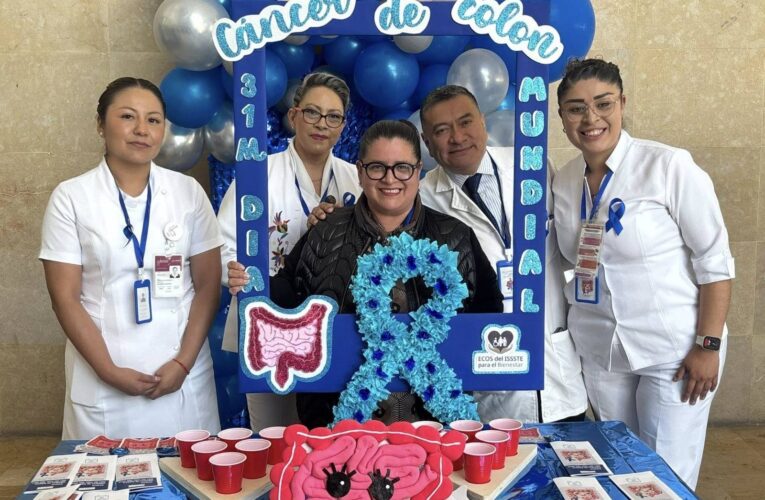 Realiza ISSSTE Hidalgo jornadas de capacitación y feria de salud contra el cáncer de colón