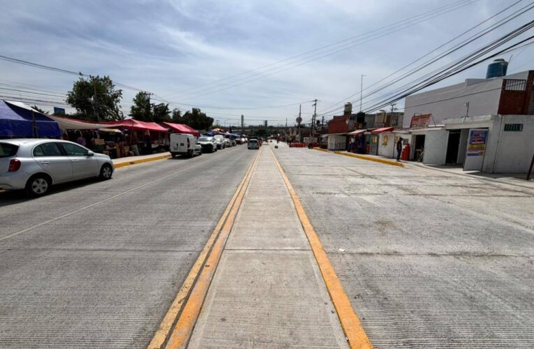 Abren a la circulación la avenida el Tezontle en Pachuca