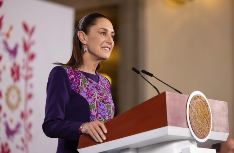 CLAUDIA SHEINBAUM RESALTA QUE INFLACIÓN ESTÁ CONTENIDA Y SE TRABAJA EN BENEFICIO DE LA ECONOMÍA DE LAS FAMILIAS MEXICANAS
