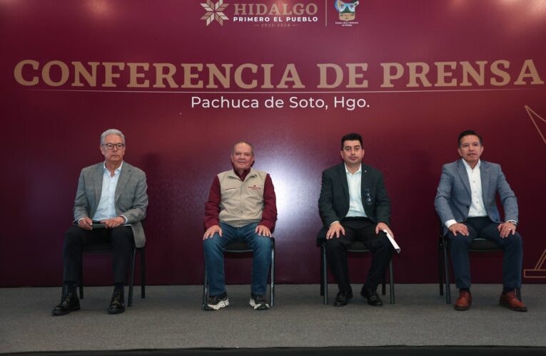 Infraestructura, bienestar y desarrollo económico: ejes de la recuperación en Hidalgo tras la vaguada monzónica