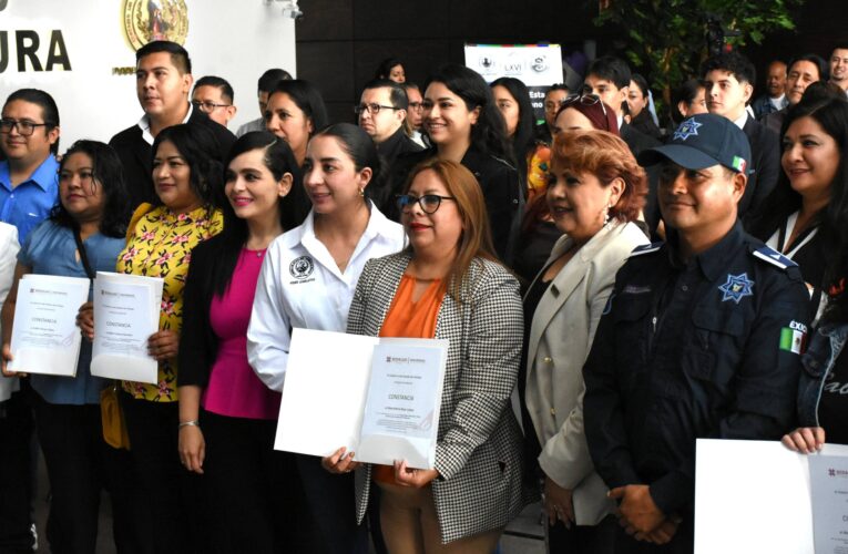 Congreso fortalece la seguridad institucional con clausura de curso de manejo