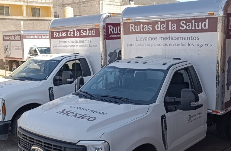 Inician en Hidalgo las Rutas de la Salud para mejorar el abasto de medicamentos