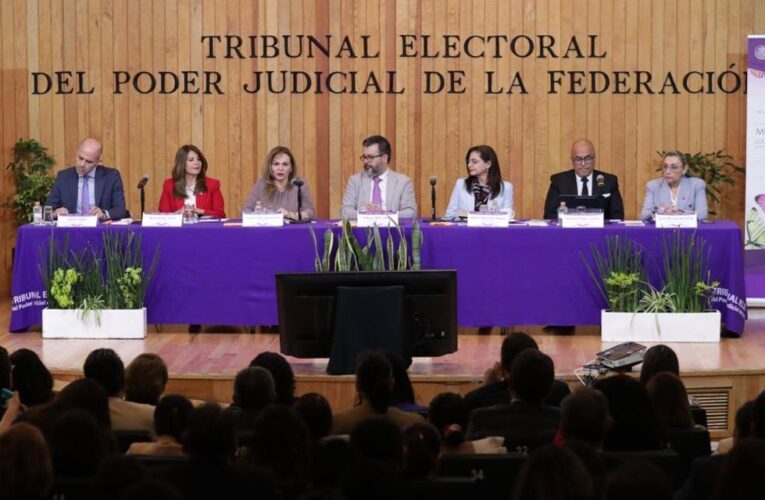 TEPJF refrenda compromiso para erradicar la violencia política de género y fortalecer la democracia incluyente