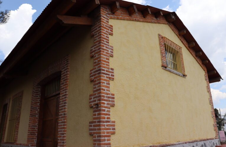 Rescatan Cultura y SIPDUS inmueble de valor histórico y cultural, en Zempoala