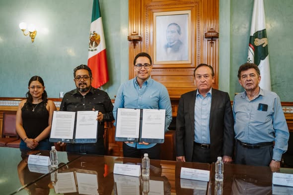 Pachuca y CONAFOR unen fuerzas contra plaga que amenaza árboles de la especie oyamel en San Miguel Cerezo