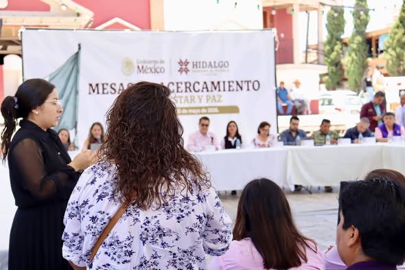 Con diálogo abierto, gobierno de Hidalgo impulsa comunidades más seguras y solidarias desde Singuilucan