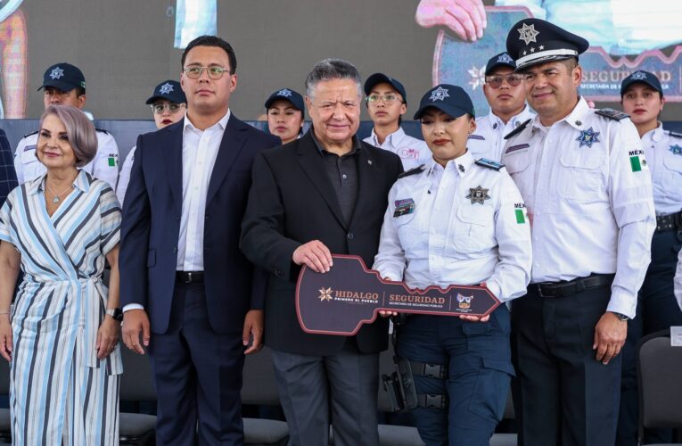 Julio Menchaca fortalece estrategia de seguridad y dota a cuerpos policiales de nuevas unidades y equipo