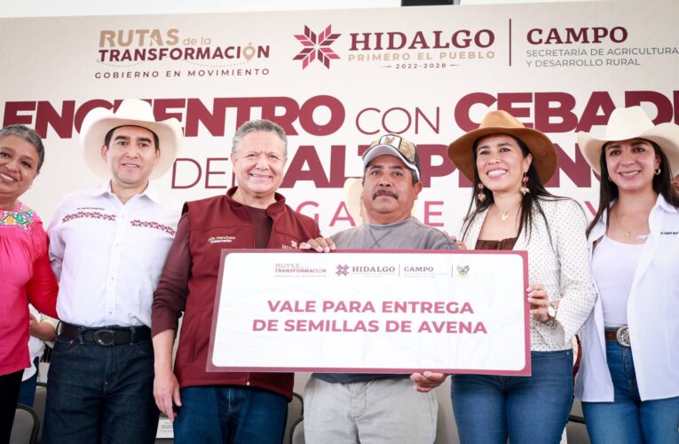 Todo el respaldo del gobierno del estado a cebaderos del Altiplano