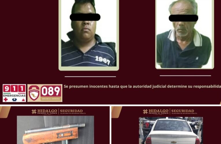Policía Estatal detiene a responsables de asalto a comercio en Tizayuca