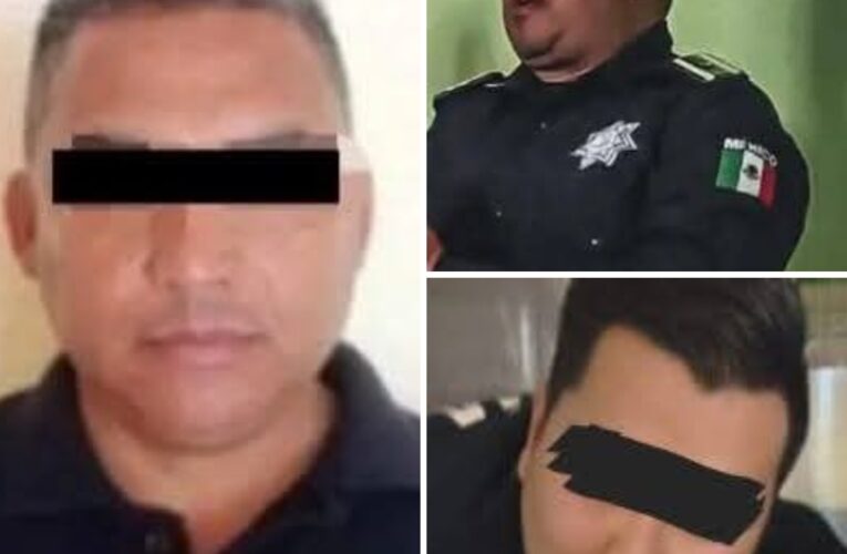 POR POSIBLES NEXOS CON LA DELINCUENCIA, SON DETENIDOS MANDOS POLICIACOS DE TEZONTEPEC