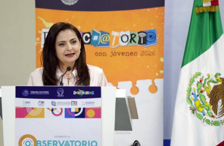 Jóvenes, clave para transformar la democracia: magistrada Mónica Soto