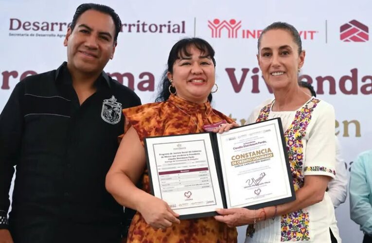 Vivienda para el bienestar ayuda al crecimiento económico al aportar 1% al pib y beneficia a 30 millones de personas:  Claudia Sheinbaum
