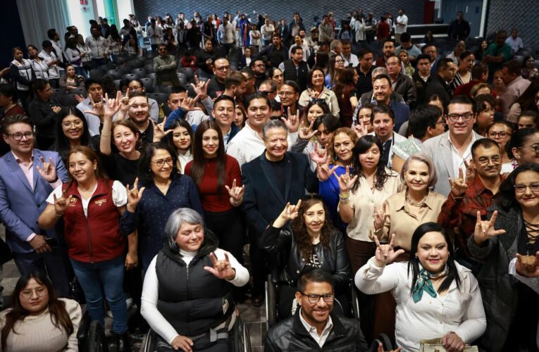 Julio Menchaca promueve un Hidalgo incluyente