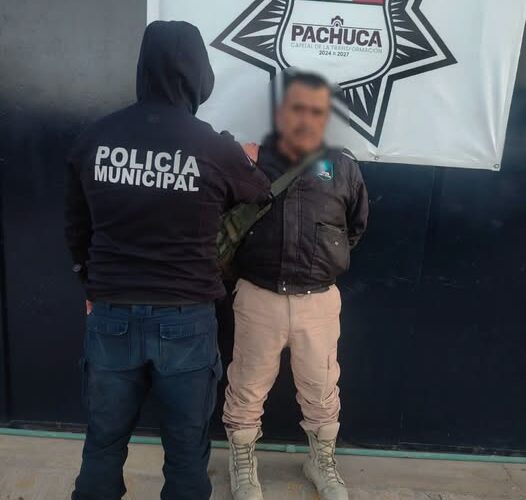 Estrategia de seguridad en Pachuca da resultados; detienen a presunto ladrón de casas