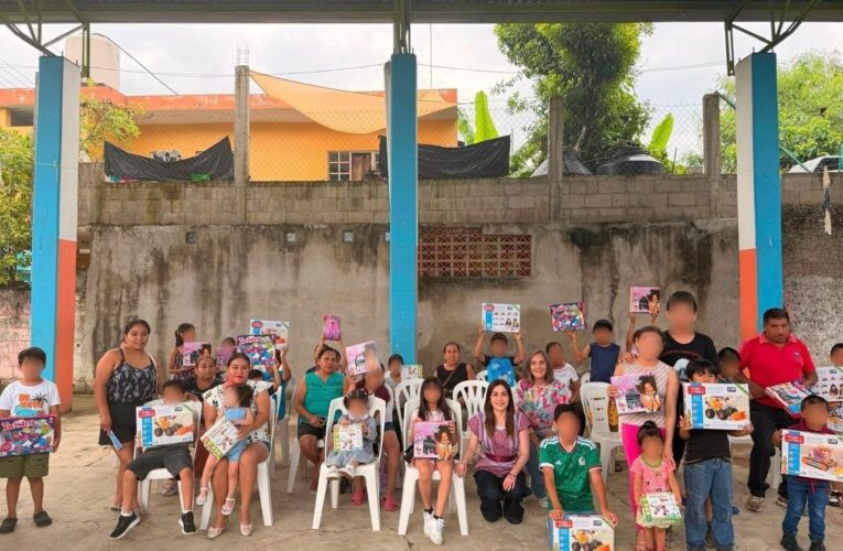 Cartas con Valor fomenta principios en la niñez en Huejutla