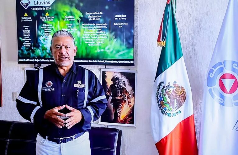 Se fortalecen acciones preventivas en Hidalgo ante los efectos del cambio climático