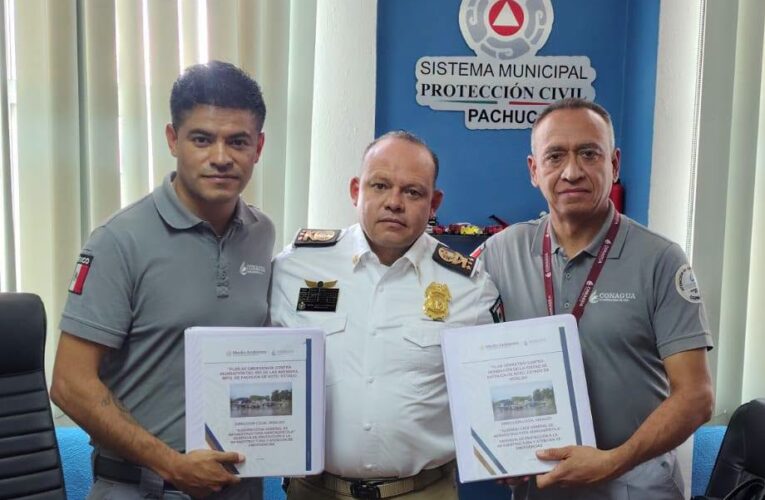 Conagua entrega Planes Operativos de Inundación y Estiaje en Hidalgo