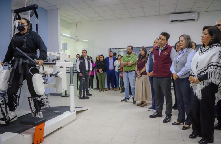 DIF Hidalgo adquiere tecnología robótica para rehabilitación