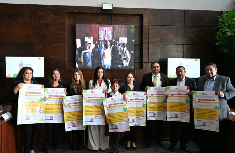Se presentó el 12 Parlamento Infantil 2026 en el Congreso de Hidalgo