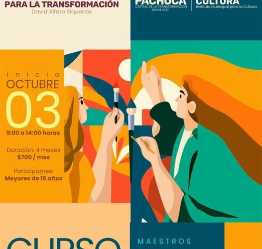 Escuela de Muralismo para la Transformación abre convocatoria en Pachuca