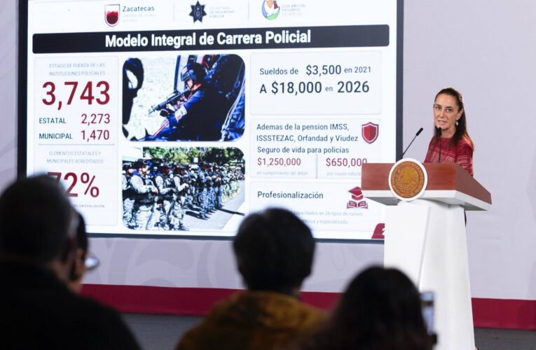 En dos años, homicidios dolosos disminuyeron 52% y 36% los delitos de alto impacto: Claudia Sheinbaum