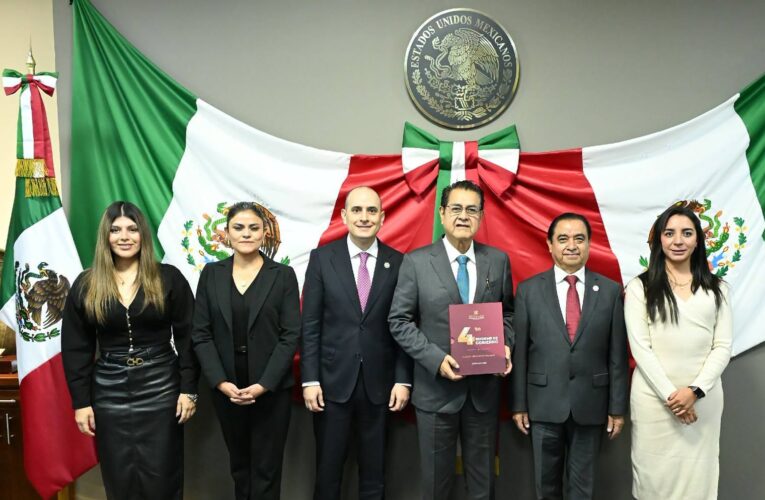 Guillermo Olivares destaca avances en gobernabilidad y atención ciudadana durante su comparecencia ante el Congreso de Hidalgo